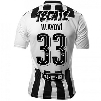 Jersey Monterrey Home Puma 2016-2017 M. Ayovi 33