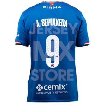 Jersey Cruz Azul Home Pirma Sepulveda 2025/26