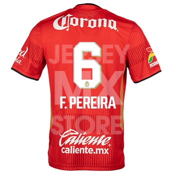 Jersey Toluca Home New Balance 2025/26 Pereira