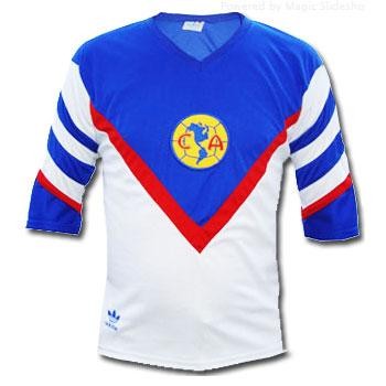 Jersey Retro Club America '91 visita