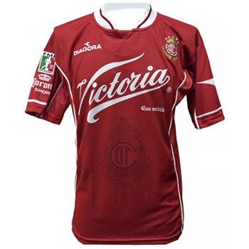 Jersey Toluca Home Diadora 1999 Cardozo
