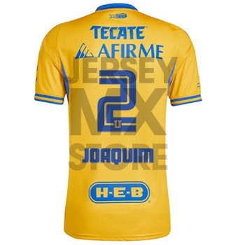 Jersey Tigres Home adidas Joaquim 2025/26 