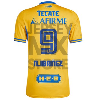 Jersey Tigres UANL Home adidas 2025/26 Ibañez