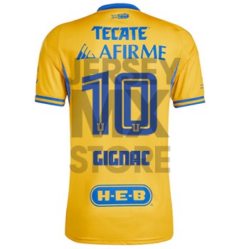 Jersey Tigres UANL Home adidas 2025/26 Gignac