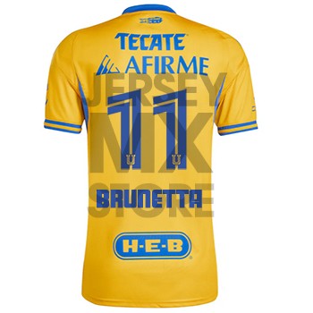 Jersey Tigres Home adidas Brunetta 2025/26 