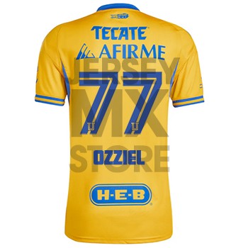 Jersey Tigres UANL Home adidas 2025/26 Ozziel 