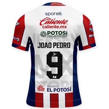 Jersey Atletico San Luis Home Sporelli Joao Pedro 2025/26