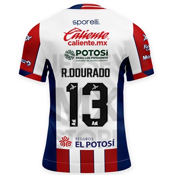 Jersey Atletico San Luis Home Sporelli Dourado 2025/26