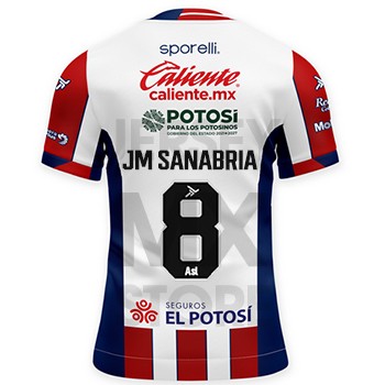 Jersey Atletico San Luis Home Sporelli Sanabria 2025/26