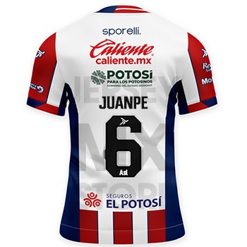 Jersey Atletico San Luis Home Sporelli Juanpe 2025/26