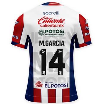 Jersey Atletico San Luis Home Sporelli Garcia 2025/26