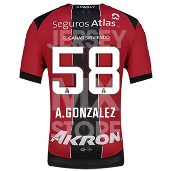jersey Atlas Home Charly Poncho Gonzalez 2025/26 