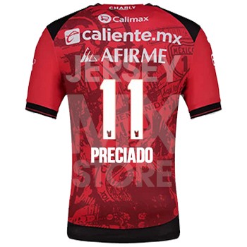 Jersey Xolos de Tijuana Home Charly 2025/26 Preciado