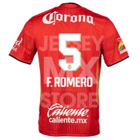 Jersey Toluca Home New Balance 2025/26 Romero
