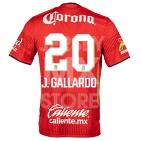 Jersey Toluca Home New Balance 2025/26 Gallardo