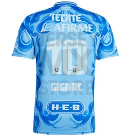 Jersey Tigres away adidas Gignac 2025/26 