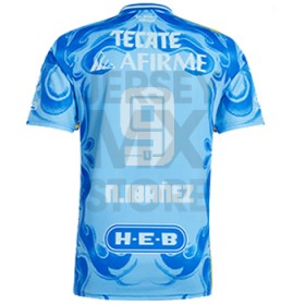 Jersey Tigres away adidas Ibañez  2025/26 