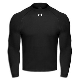 Under Armour manga larga negro